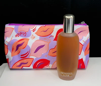 Туалетная вода-спрей Clinique Aromatics Elixir 3,4 унции с чехлом издание 2011 - Изображение 1 из 4