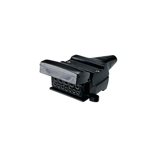 NARVA 12 PIN FLAT TRAILER SOCKET - FOR REVERSE SENSORS NORMAL CLOSED CIRCUIT - Picture 1 of 6