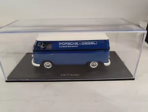 Schuco 450892200 (PRO.R32), VW T1 "Porsche-Diesel Servizio Clienti", 1:32 - Foto 1 di 7