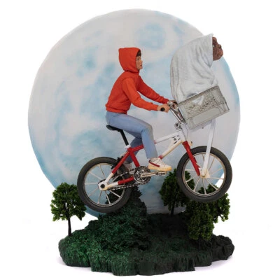 E. T. L ' Et Extrateresstres & Elliot Deluxe 1:10 Scale statue Iron Studios - Imagen 1 de 3