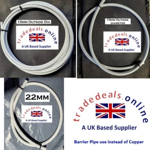 Barrier Pipe Use instead of copper PE-X 10mm or 15mm or 22mm by the Metre - Picture 1 of 11