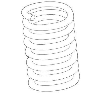 Muelle helicoidal original Audi 8K0-411-105-EC Foto 1 de 2