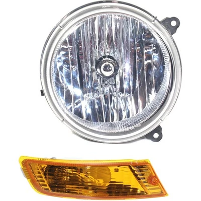 Kit de faros para Jeep Liberty 2005-2007 lado del pasajero lente transparente halógena Foto 1 de 4