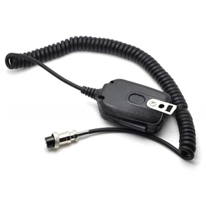 HM36 Mikrofon mit Metallclip für ICOM IC718 IC765 IC761 IC7200 Funkgeräte - Bild 1 von 9