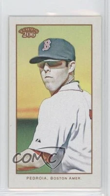 2009 Topps 206 Mini Piedmont Dustin Pedroia (Wearing Sunglasses) #71 - Image 1 of 2