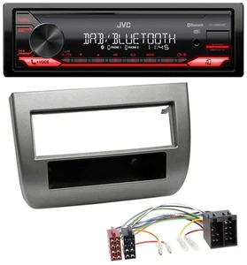 JVC Bluetooth USB DAB MP3 Autoradio für Lancia Y (843 03-11) anthrazit - Bild 1 von 7