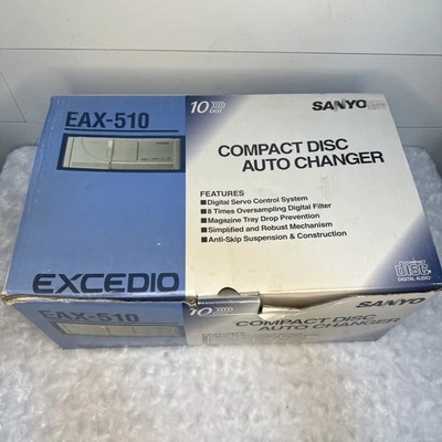 SANYO EAX-510 Excedio 10 Disc CD Compact Disc Auto Changer NOB - Image 1 of 4