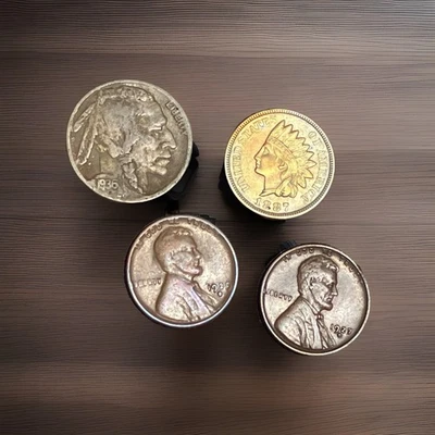 1887 indian head penny Mixed Coin Combo. Really Nice Early Coins 🔥🔥 - Image 1 of 4