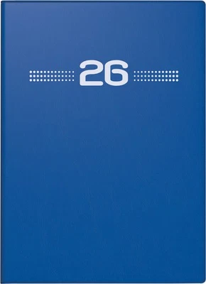 BAIER & SCHNEIDER GMBH & CO. KG rido/idé Wochenkalender Modell perfect/Technik I, Kunststoff-Einband, blau 2026