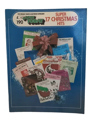 EZ Play Today #190 Super 17 éxitos navideños partituras piano órgano teclado F4AK Foto 1 de 3