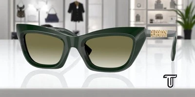 BURBERRY BE4409 40388E Green Clear Gradient Dark Green 51 mm Women's Sunglasses - Image 1 of 4