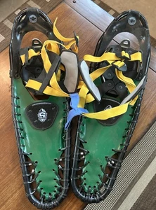 Ciaspole Sherpa 8” X 27” - Verde e Nero COSÌ COME SONO! - Foto 1 di 7