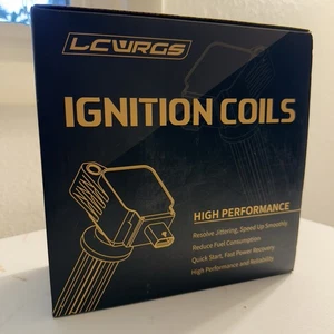 Lcwrgs Black High Performance Durable Reliability Ignition Coils Honda pilot 3.5 - Picture 1 of 5