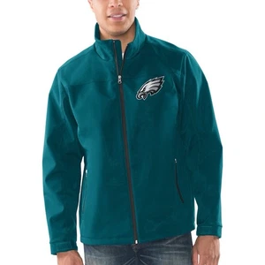 Philadelphia Eagles G-III Sports by Carl Banks Full-Zip Jacket - Midnight Green - Picture 1 of 9