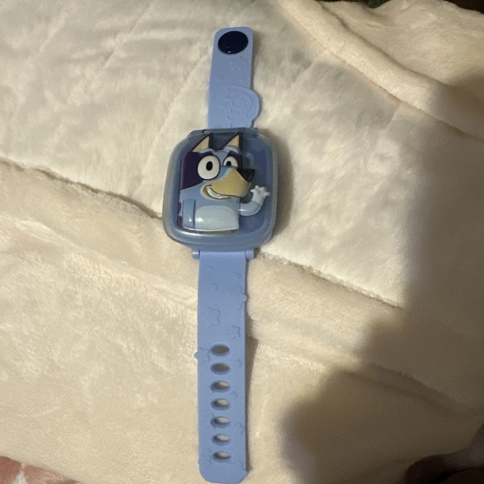 Vtech Bluey Disney Wackadoo Learning Watch Adjustable Blues Clues Tested - Image 1 of 3