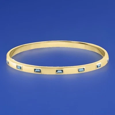 ¡NUEVO! Brazalete Brazalete Effy Eny Topacio Azul/Al Por Menor $800 Foto 1 de 3