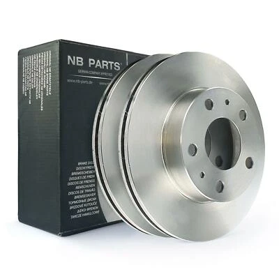 Front Brake Rotors 280mm Vented for Citroen Jumper Fiat Ducato Peugeot Boxer - Image 1 of 2