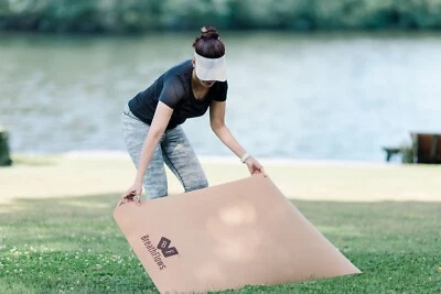 Estera de yoga de corcho | Parte inferior de TPE antideslizante ligera y duradera | Yoga y fitness Foto 1 de 4