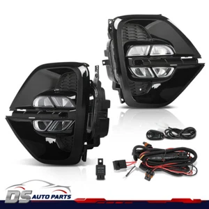 Fog Light LED Fit For 2020-2022 Kia Sportage Daytime Running Lamps DRL Pair - Picture 1 of 12
