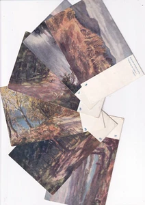 STRATHPEFFER, views, set of six cards, famous literary quotes Tuck 1210 - Picture 1 of 13