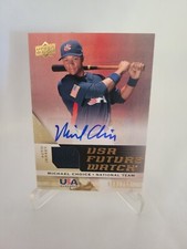 Michael Choice 2009 Upper Deck ' Signature/Jersey ' Insert USA Star Future Watch