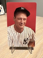 1973 Smithsonian Playing Card LOU GEHRIG New York Yankees - 5 of Hearts