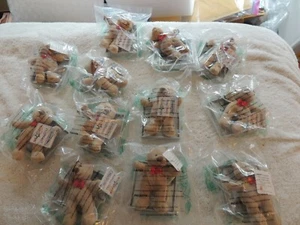 Lot of Donalds Animal Alley Hughbert McDonalds 2001 Collection Teddy Bear frame - Picture 1 of 12