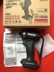 Genuine Makita 18v TD173 Brushless Impact Driver TD173DZB Black (UK STOCK) - Picture 1 of 6