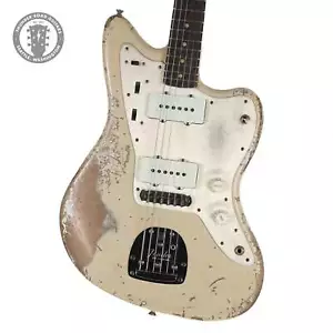 New Fender CS '62 Jazzmaster Heavy Relic Desert Sand Over Firemist - Picture 1 of 8