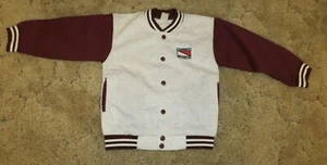 Brand NEW Boy's Tommy Sports V Neck Jacket Size: Large Maroon/White/Gray - Picture 1 of 7