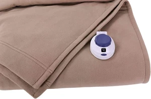 Perfect Fit SoftHeat | Luxury Micro-Fleece Heated Electric Warming Blanket with - Picture 1 of 7