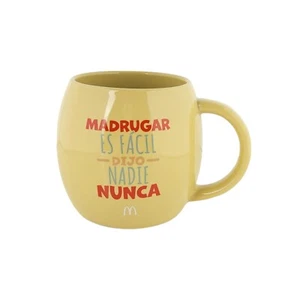 Taza Mcdonalds "Madrugar Es Facil Dijo Nadie Nunca" - (España, España, Español) - Imagen 1 de 4
