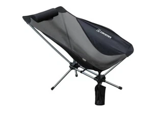 Tragbarer Motorrad Campingstuhl, 2,9 lbs, 260 lbs Last, passend für Seiten-/Hecktasche - Bild 1 von 3