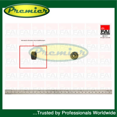 Premier Timing Cam Belt Guide Pulley Fits Ford Escort Mondeo Fiesta P100 - Image 1 of 2