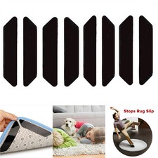 MAT Grips - Non Slip Slide Anti Skid Carpet RUG 8/16Pcs Hallway Runner Gripper