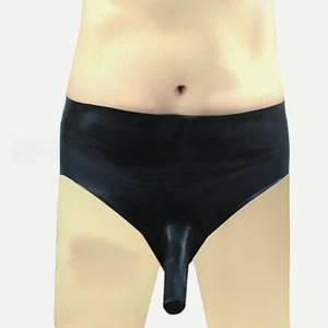 LatexDreamwear sexy 100% Latex Hose mit Penishülle Slip Boxer Shorts Rüsselslip - Bild 1 von 2