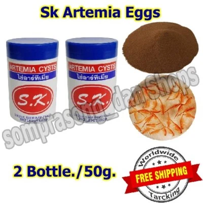 A2 Artemia Cysts Brine Shrimp Egg Best Quality Shrimp Fish Hatched Killifish - Image 1 of 4