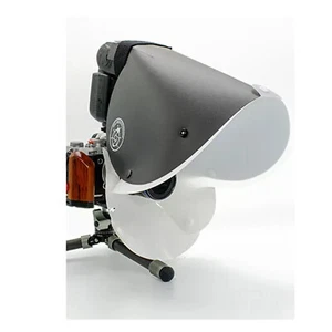 Cover luce morbida riflettore diffusore macro fotocamera per obiettivo 100 Sony 90 Nikon 105 - Foto 1 di 28