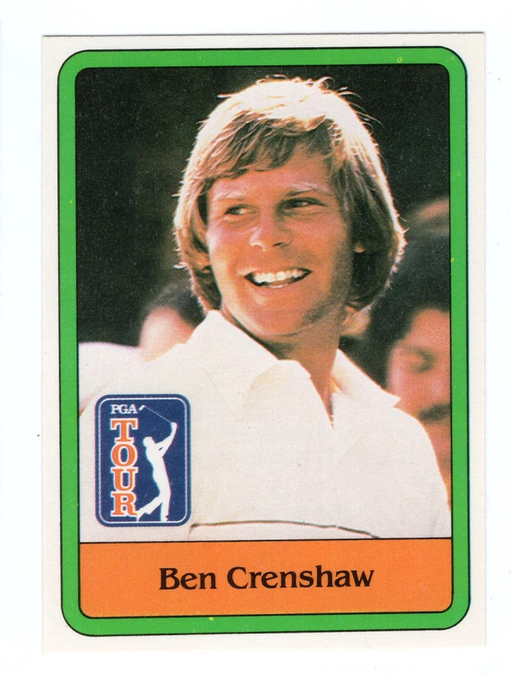 1981 Donruss PGA Ben Crenshaw Card #5 Texas - Image 1 of 2