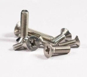 M5/5mm REC COUNTERSUNK CSK POZI DRIVE MACHINE SCREWS A2 STAINLESS STEEL - Bild 1 von 10
