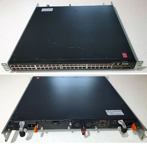 Dell EMC N3048EP-ON L3 switch, 48 x 1GB, 2 x SFP+ 10Gb, 1600W PoE, 2x 1100w PS - Picture 1 of 3