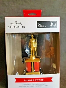 2021 Hallmark Ornament The Office Dundee Award Hallmark Christmas Tree Ornament - Picture 1 of 4