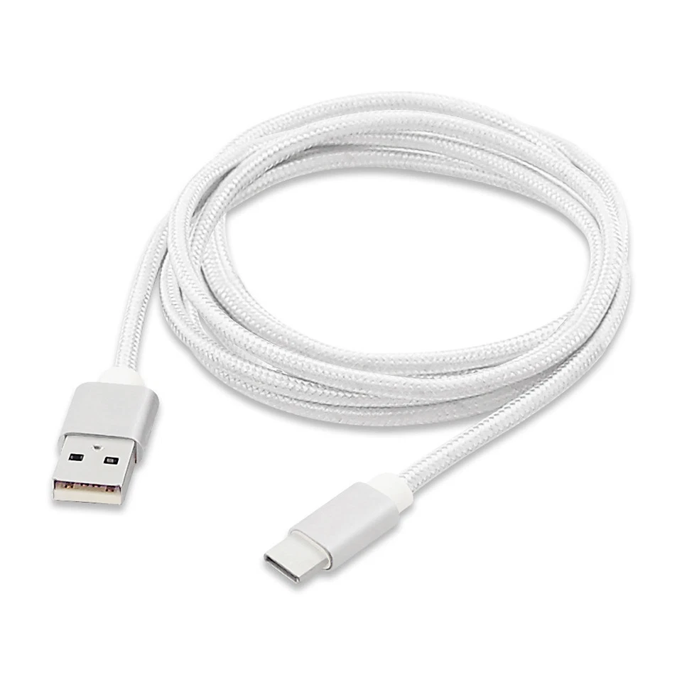 B2G1 Free USB Type C 6FT Braided Cable for Android Phone LG G5 G6/Nexus 5X 6 6P - Image 1 of 4
