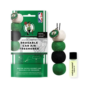 NBA Smelly Balls Set - Boston Celtics - Re-useable Car Air Freshener - Picture 1 of 3