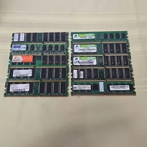 DDR1 Ram 512MB Lot Of 10 Various Brands, Oxcco, Corsair, Infineon, Spire, Dram - Picture 1 of 12