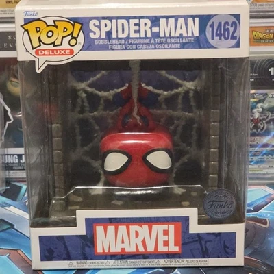 Spider-Man (Webbed) Pop! Funko Marvel deluxe special ed. vinyl figure n° 1462 - Immagine 1 di 4