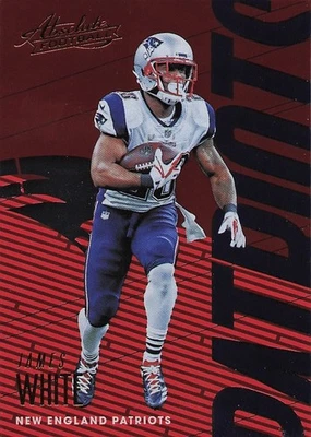 2018 Panini Absolute - James White #67, NM - Image 1 of 2