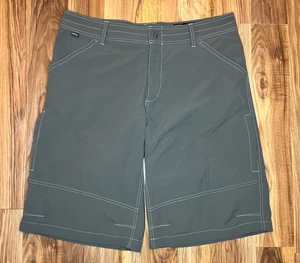 Kuhl Shorts Herren 38 Renegade Nylonmischung Stretch hellbraun Camp Wandern Fisch Cargo Papa - Bild 1 von 12