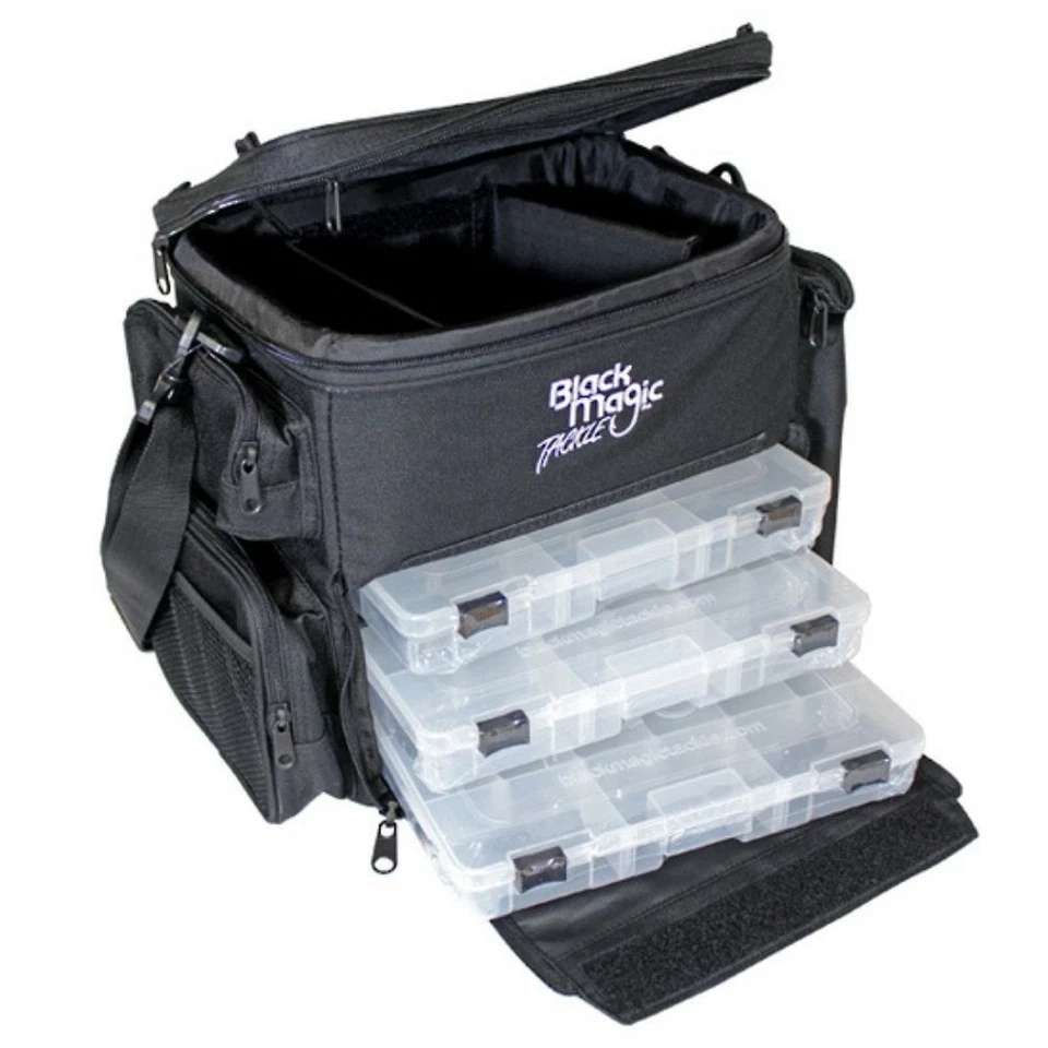 BLACK MAGIC Fishing Tackle Storage/Carrying BAG BMTALT - image 1 of 3