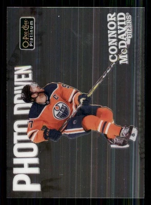 2022-23 O-Pee-Chee Platinum Photo Driven #PD2 Connor McDavid - Image 1 of 2